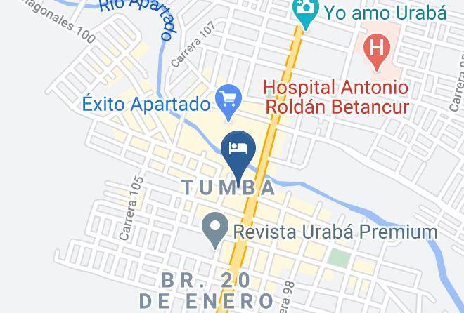 Apartado - Hotel Tayrona Maps