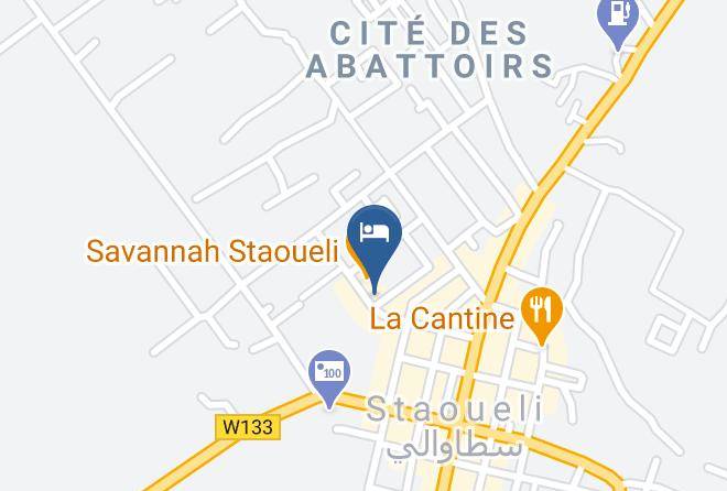 Algeria - Hotel Taza Maps