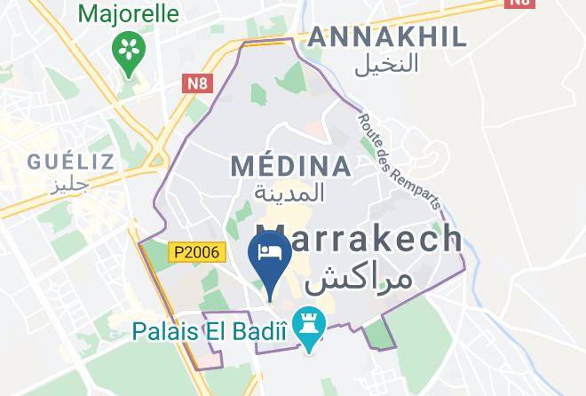Marrakesh - Hotel Tazi Maps