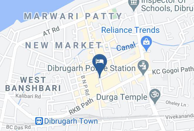 Dibrugarh - Hotel Tea City Maps