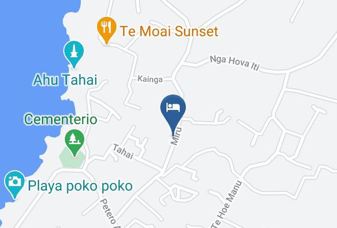 Hotel Teanehi Map