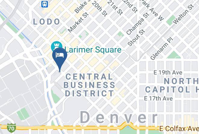 Denver - Hotel Teatro Maps