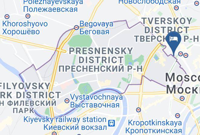 Moscow - Hotel Teatro Maps