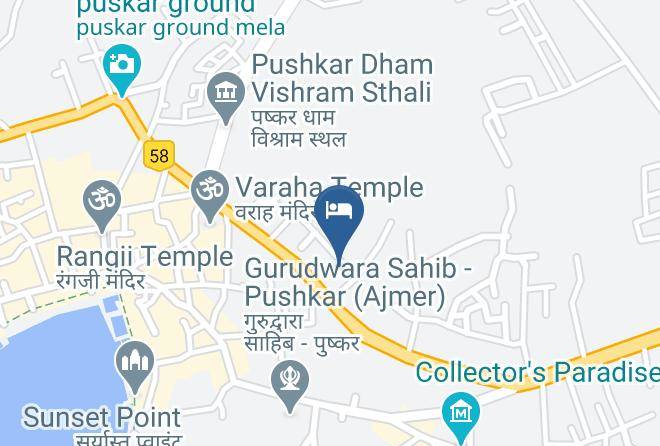 Pushkar - Hotel Teerth Palace Maps