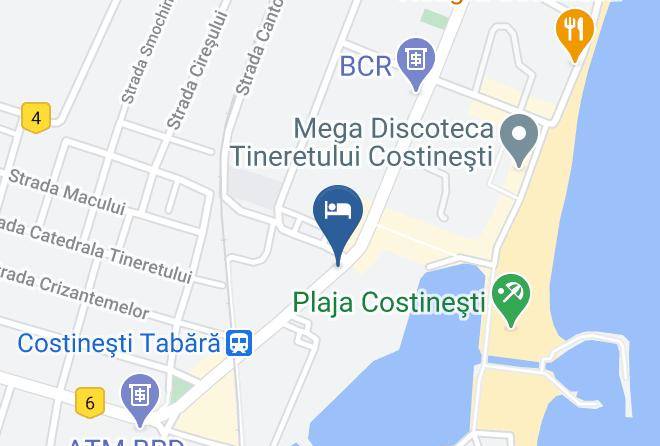 Costinesti - Hotel Tefania Maps