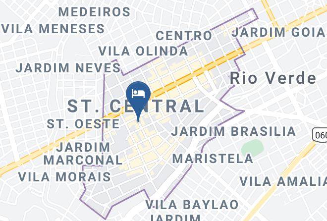 Rio Verde - Hotel Teixeira Maps
