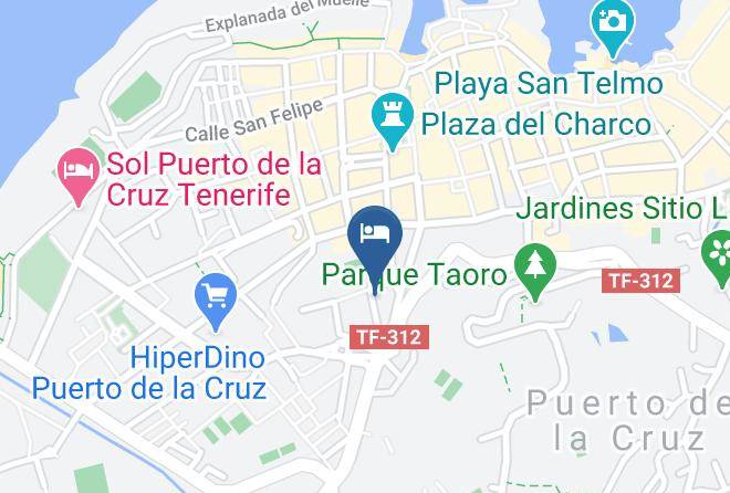 Santa Cruz De Tenerife - Hotel Tejuma Maps