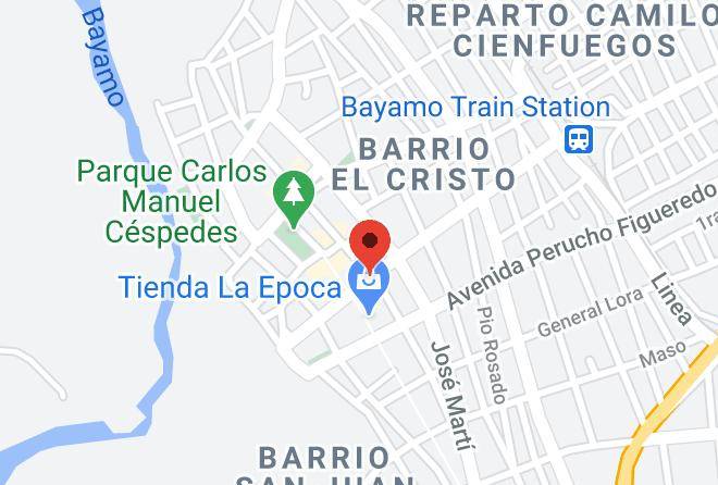 Bayamo - Hotel Telegrafo Maps