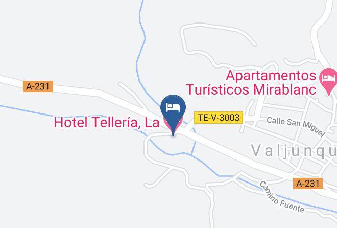 Teruel - Hotel Telleria La Maps