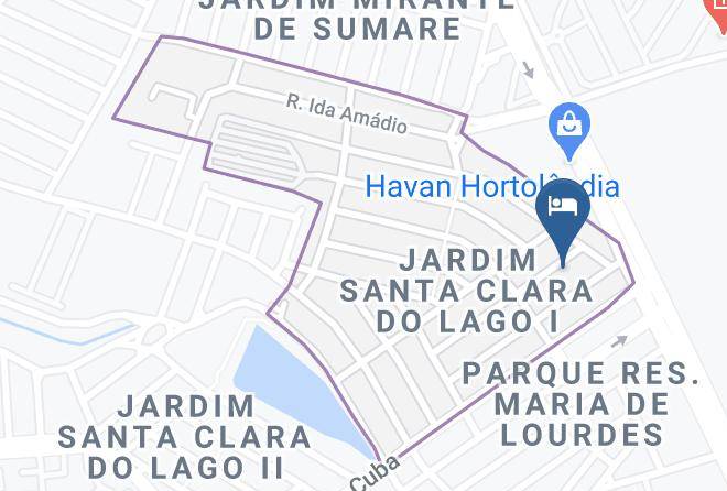 Hortolandia - Hotel Telles Maps