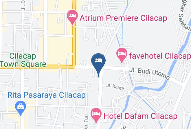 Cilacap Regency - Hotel Teluk Penyu Maps