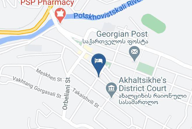 Akhaltsikhe - Hotel Temo Maps