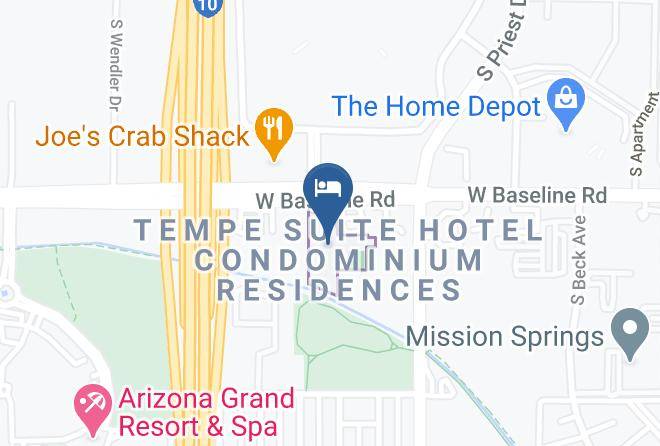Maricopa - Hotel Tempe Phoenix Airport Innsuites Hotel & Suites Maps