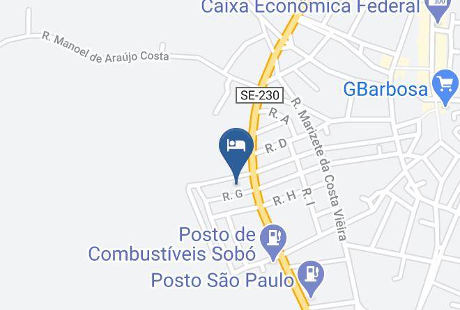 Hotel Tempero Baiano Map