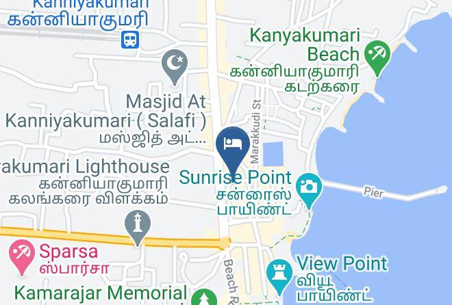 Kanniyakumari - Hotel Temple Citi Maps