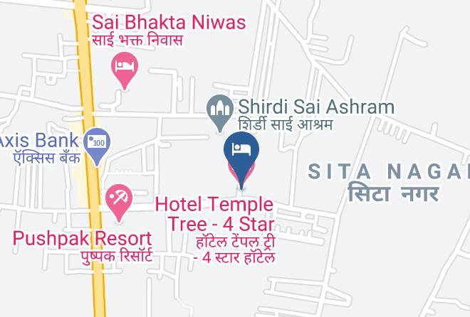 Hotel Temple Tree 4 Star Hotel Map