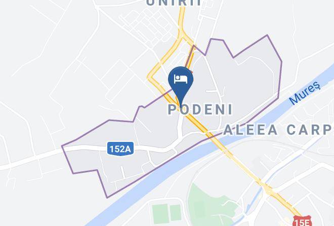 Targu Mures - Hotel Tempo Maps