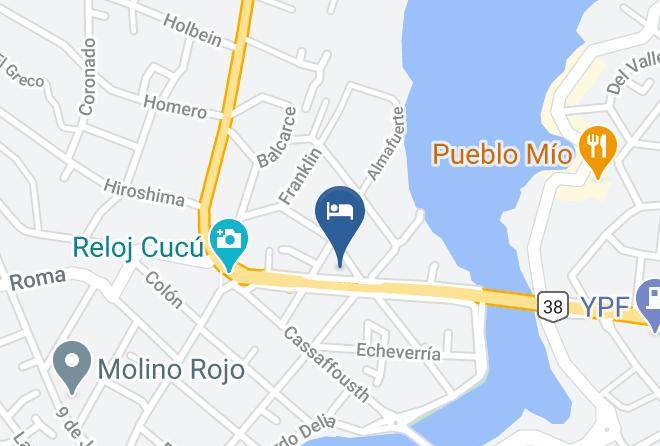Santa Maria Department - Hotel Temu Maps