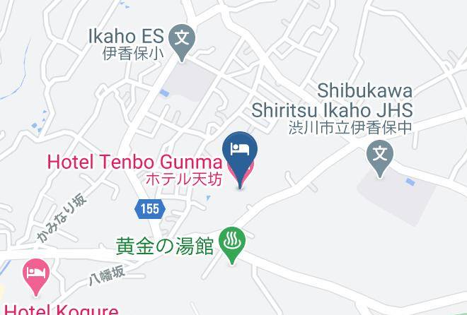 Hotel Tenbo Gunma Map