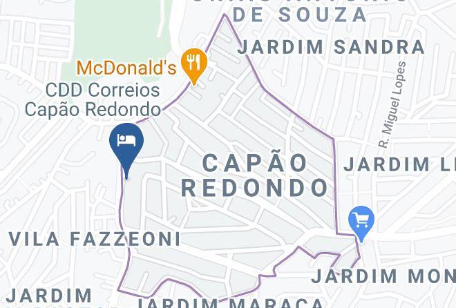 Sao Paulo Capao Redondo - Hotel Tenda Capao Maps