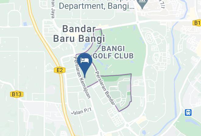 Hulu Langat - Hotel Tenera Maps