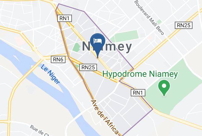 Niamey - Hotel Tenere Maps