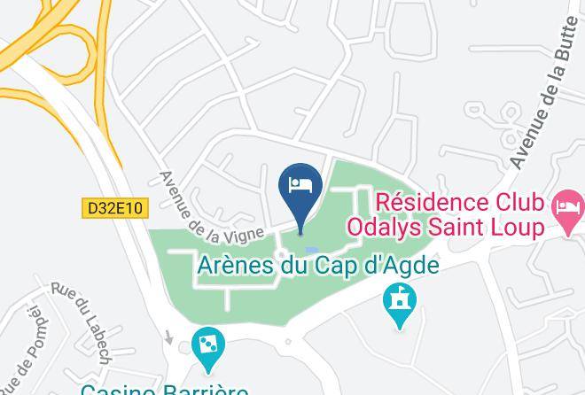 Herault - Hotel Tennis International Maps