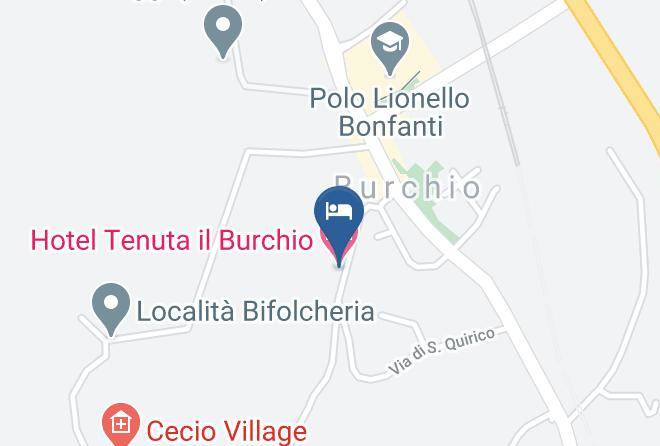 Florence - Hotel Tenuta Il Burchio Maps