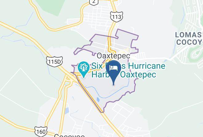 Yautepec - Hotel Tepozteco Maps