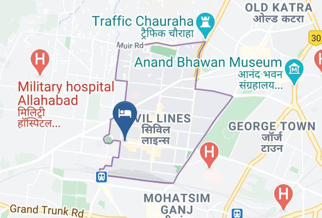 Allahabad - Hotel Tepso Garden Maps