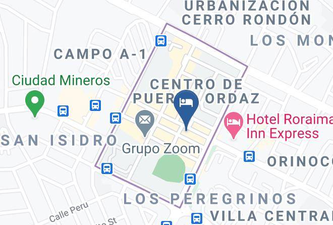 Caroni - Hotel Tepuy Maps
