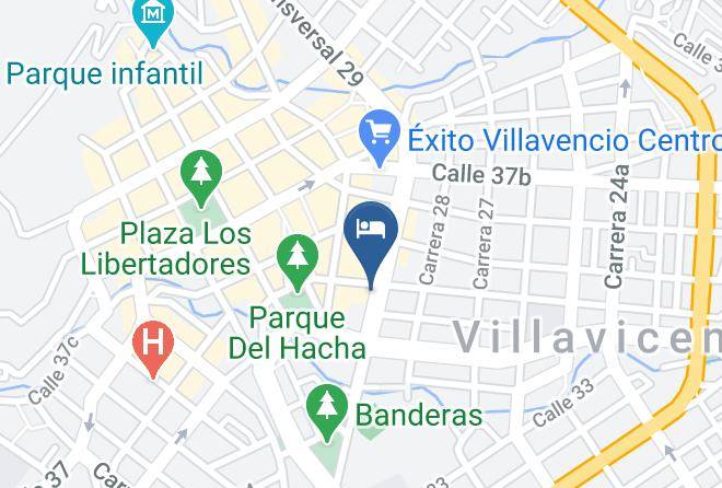 Villavicencio - Hotel Tequendama Maps