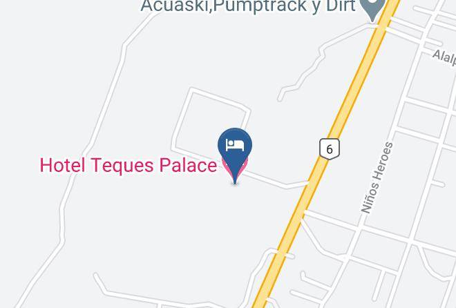 Puente De Ixtla - Hotel Teques Palace Maps