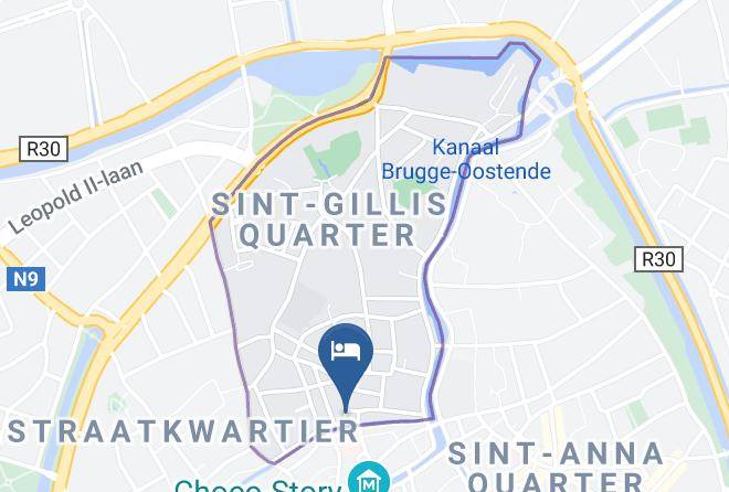 West Flanders - Hotel Ter Brughe Maps