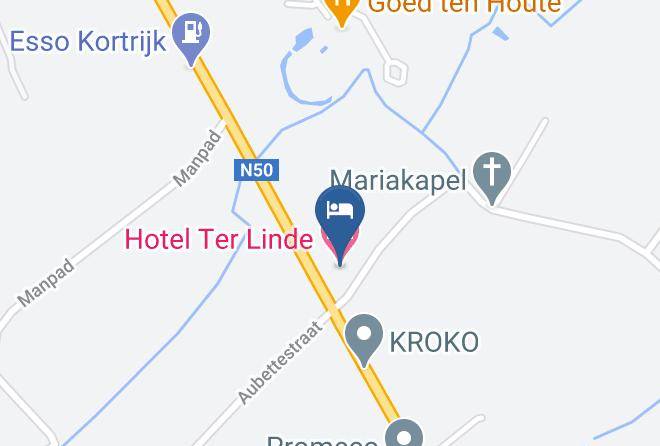 West Flanders - Hotel Ter Linde Maps