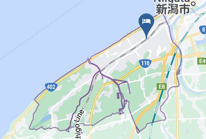 Niigata City Nishi Ward - Hotel Terao Maps
