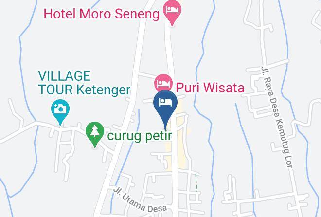 Banyumas Regency - Hotel Teratai Putih Maps