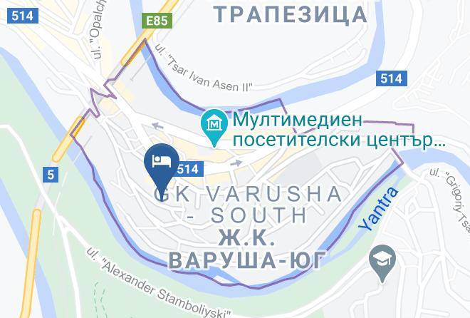Veliko Tarnovo - Hotel Terazini Maps
