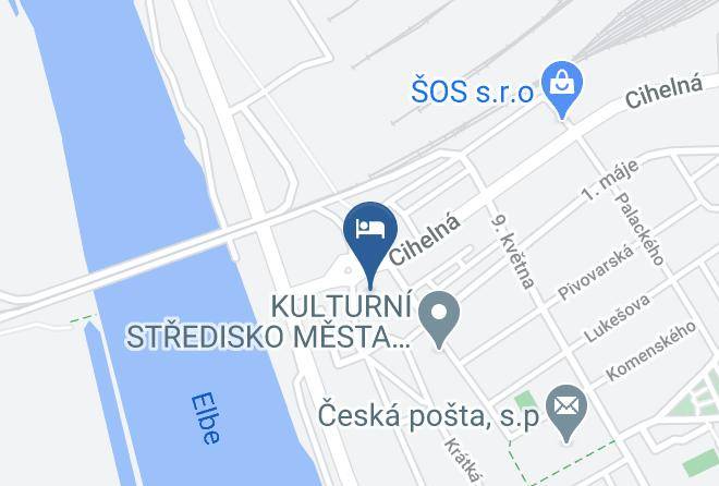 Litomerice - Hotel Terek Maps