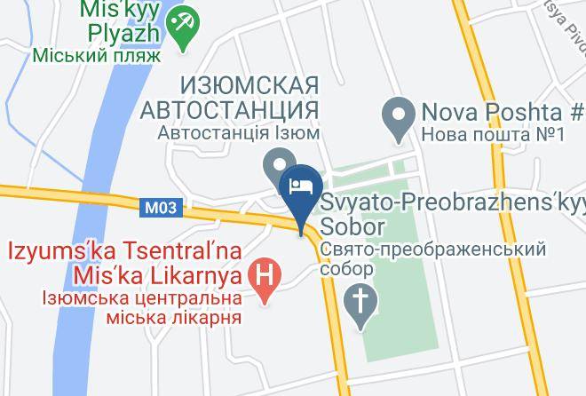 Izium - Hotel Terem Maps