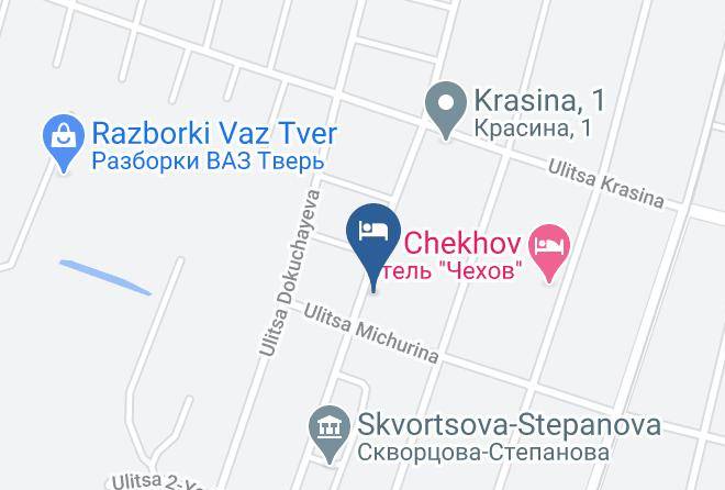 Tver - Hotel Teremokzavolzhsky Maps