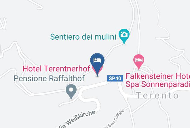 Hotel Terentnerhof Map