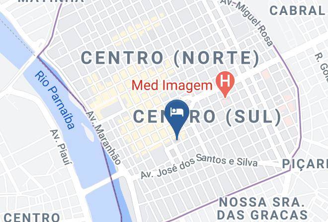 Teresina - Hotel Teresinense Maps