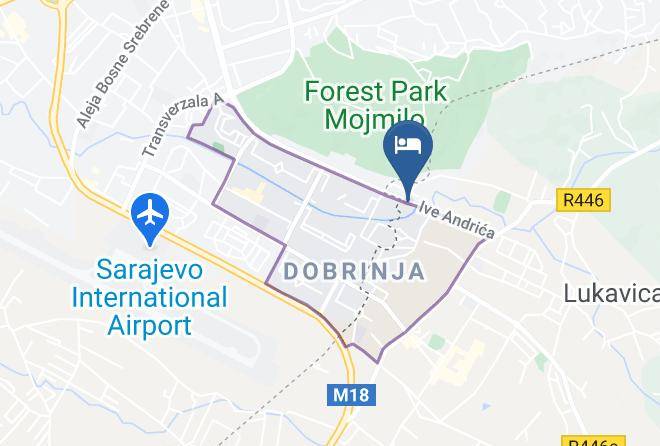 Sarajevo Romanija - Hotel Terex Maps