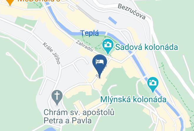 Carlsbad - Hotel Tereza Maps