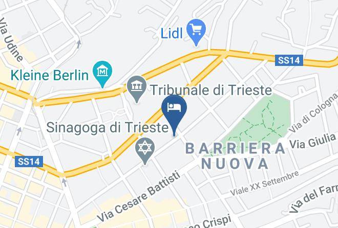 Hotel Tergeste Map