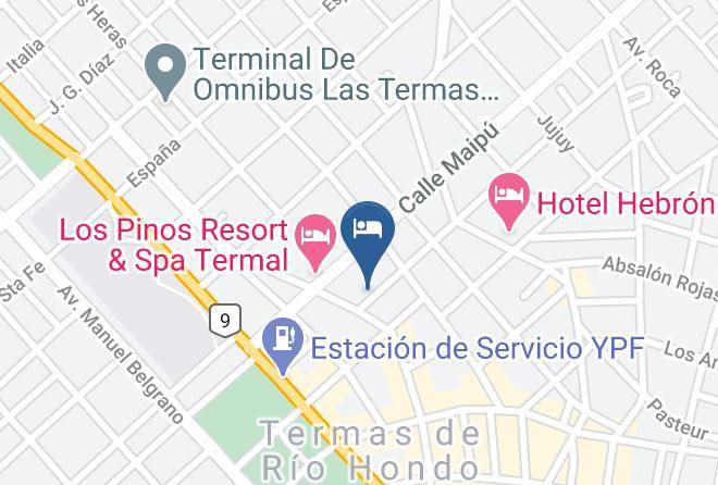 Rio Hondo - Hotel Shaday Ii Maps