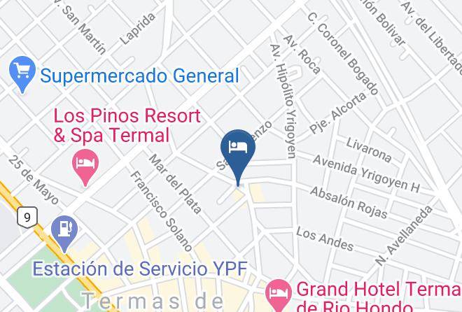 Rio Hondo - Hotel Termal Los Cardones & Spa Maps