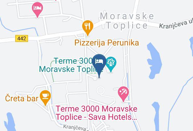Moravske Toplice - Hotel Termal Maps