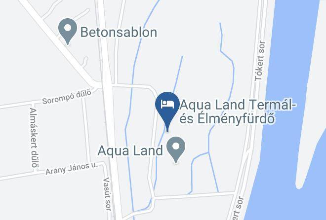 Rackeve - Hotel Du Lac Maps